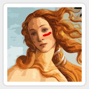 Botticelli's Venus Sticker